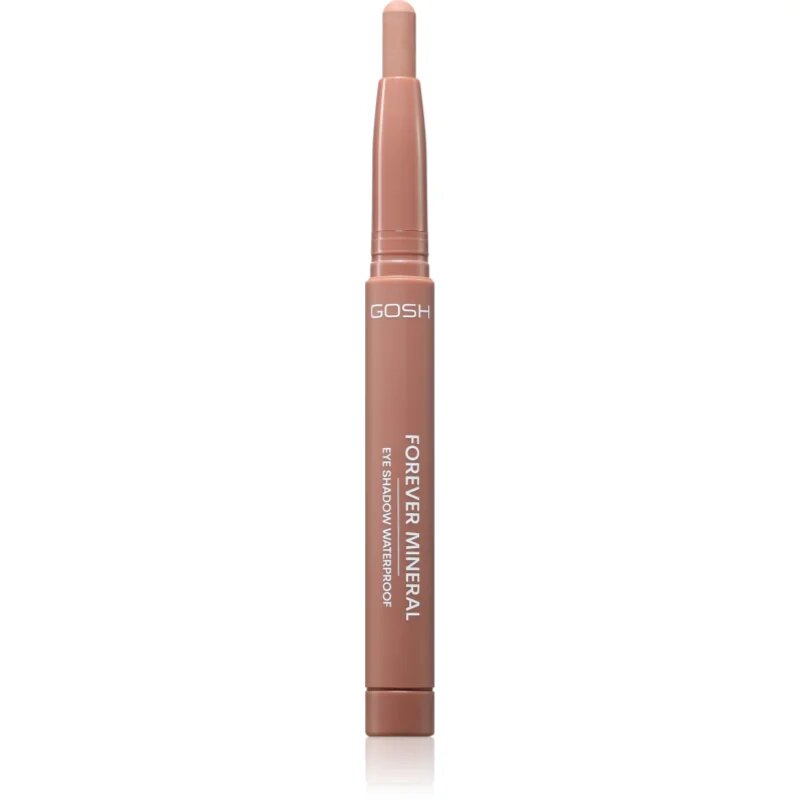 GOSH COPENHAGEN Forever Mineral Matte dolgoobstojna senčila za oči v svinčniku odtenek 015 Matt Nougat 1.4 g