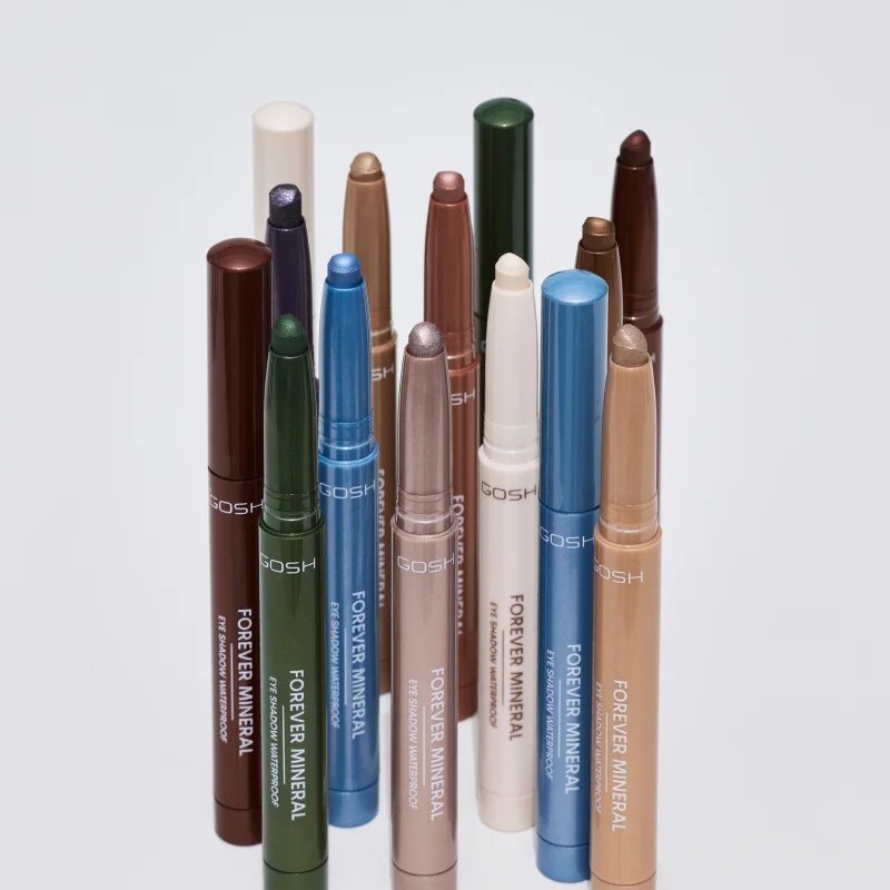 GOSH COPENHAGEN Forever Mineral Shimmer bleščeča senčila za oči v svinčniku odtenek 004 Light Copper 1.4 g