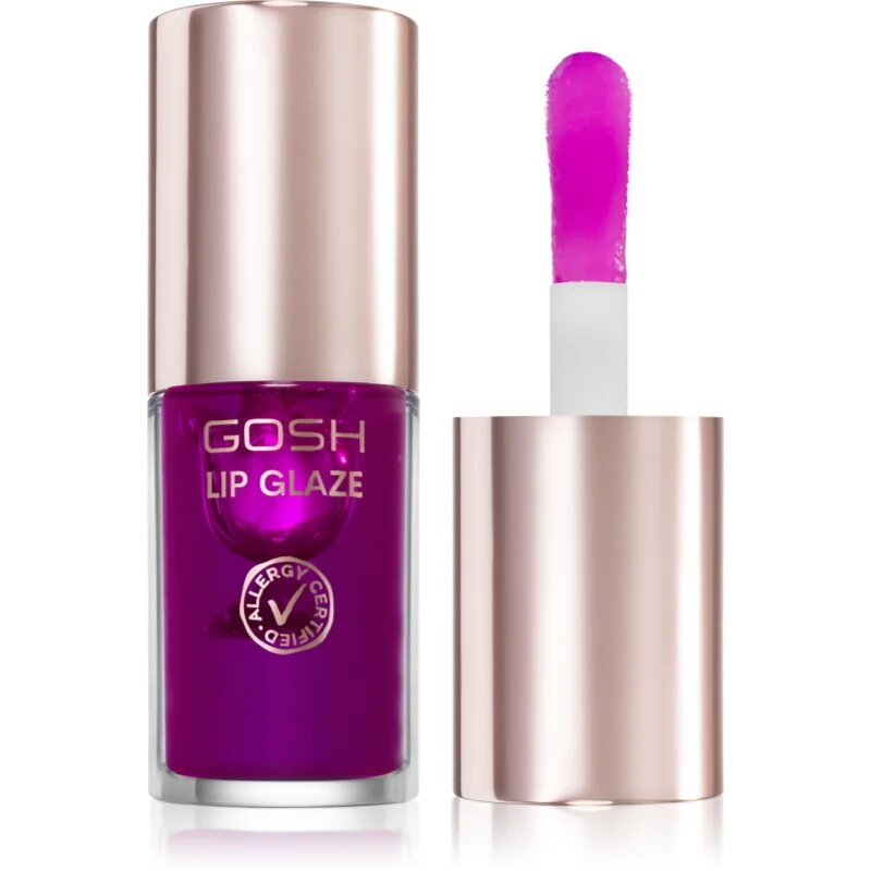 GOSH COPENHAGEN Lip Glaze sijaj za ustnice odtenek 002 Wild Berry 5.5 ml