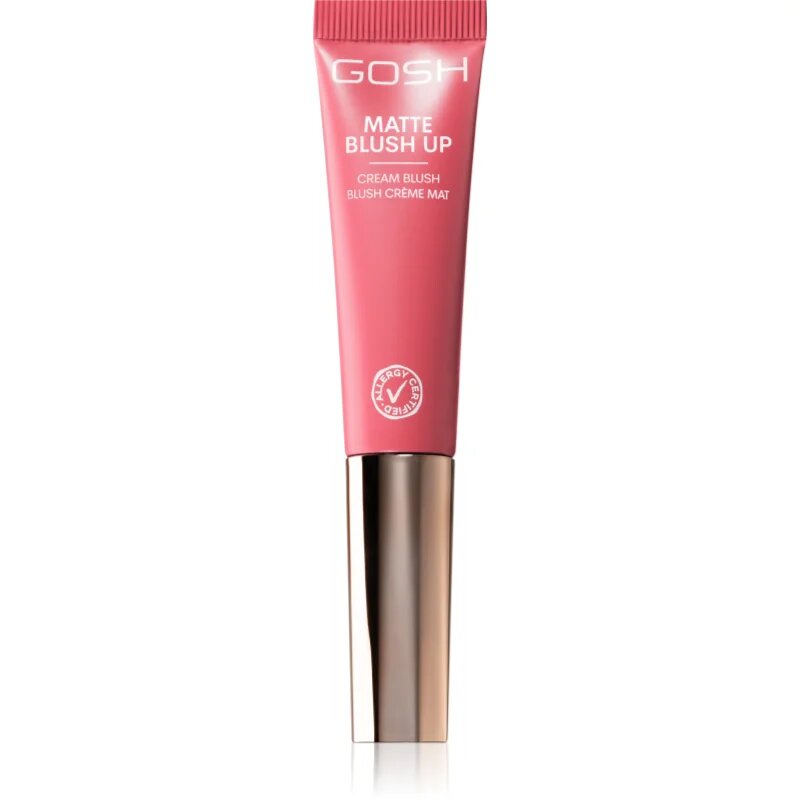 GOSH COPENHAGEN Matte Blush Up tekoče rdečilo z mat učinkom odtenek 003 Cherry Berry 14 ml
