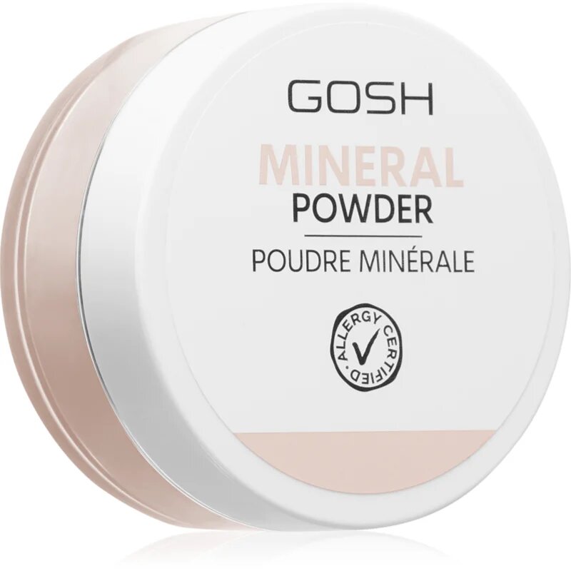 GOSH COPENHAGEN Mineral Powder mineralni puder odtenek 002 Ivory 8 g
