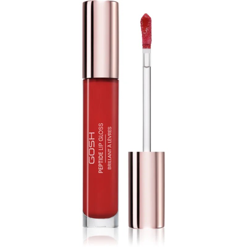 GOSH COPENHAGEN Peptide Lip Gloss sijaj za ustnice s peptidi odtenek 005 Cherry 7 ml