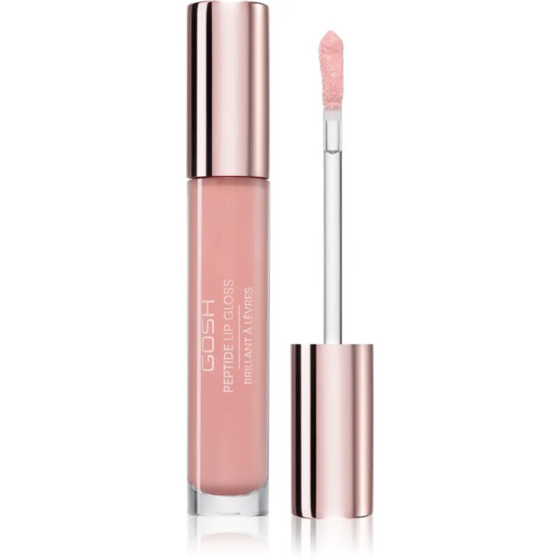 GOSH COPENHAGEN Peptide Lip Gloss sijaj za ustnice s peptidi odtenek 009 Cutie Pie 7 ml
