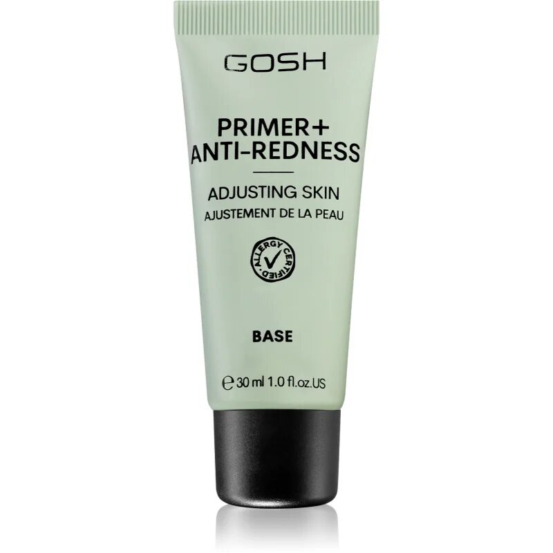 GOSH COPENHAGEN Primer Plus + podlaga proti rdečici 30 ml