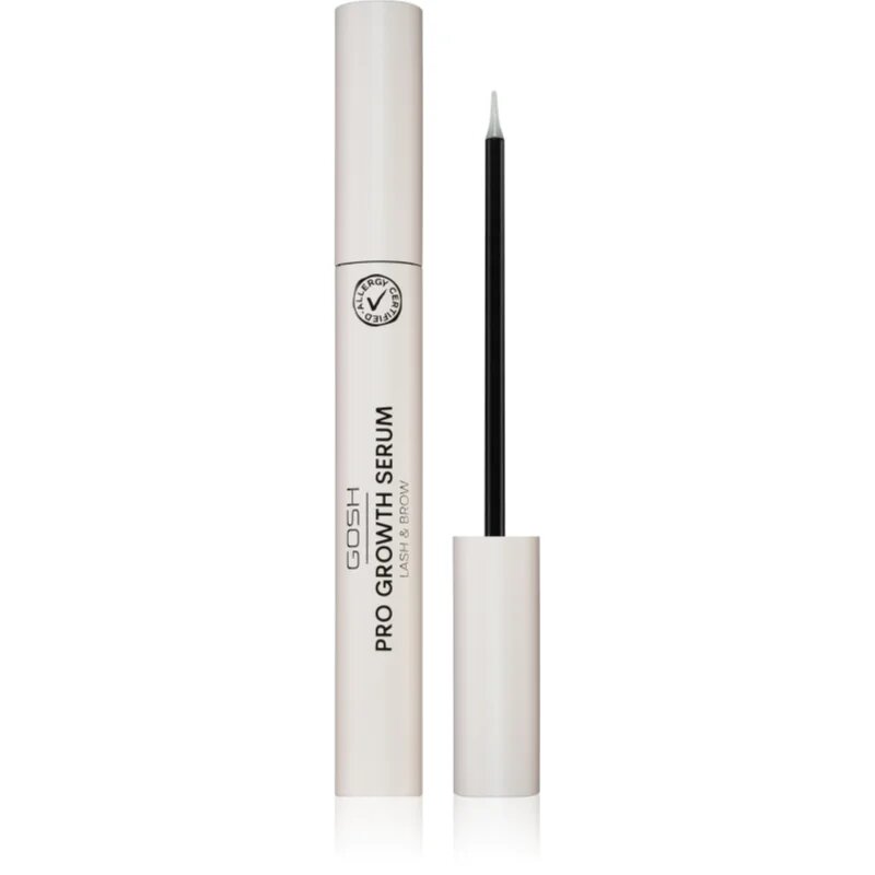 GOSH COPENHAGEN PRO Growth Serum veganski rastni serum za trepalnice in obrvi odtenek Transparent 8 ml