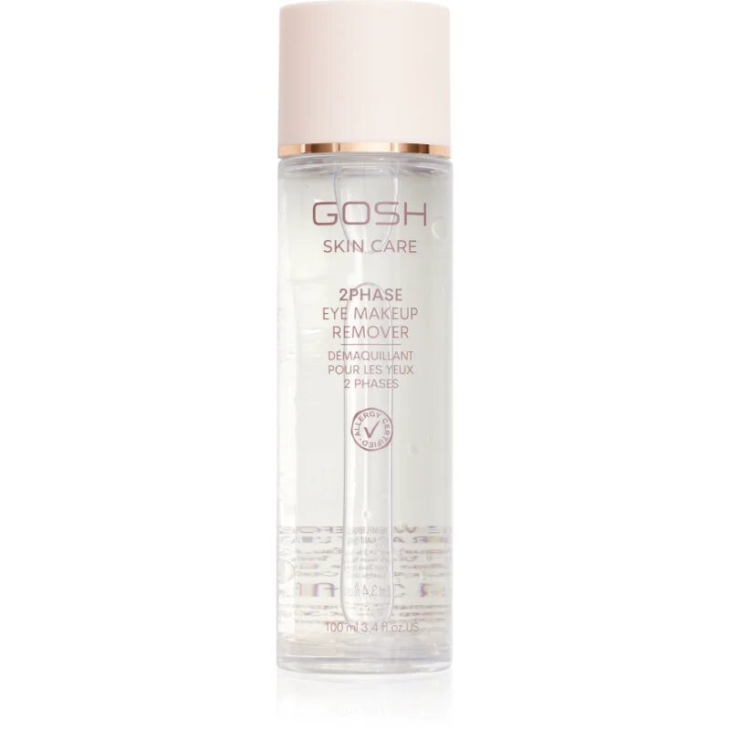 GOSH COPENHAGEN Skin Care 2 Phase dvofazni odstranjevalec ličil za oči 100 ml