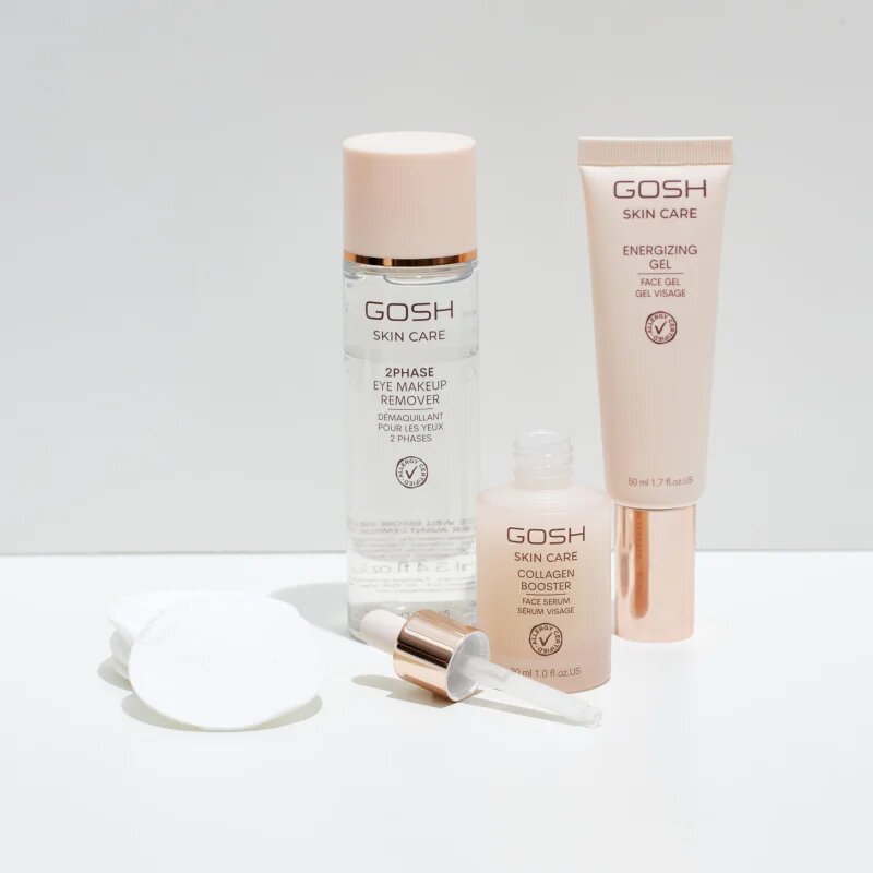 GOSH COPENHAGEN Skin Care 2 Phase dvofazni odstranjevalec ličil za oči 100 ml