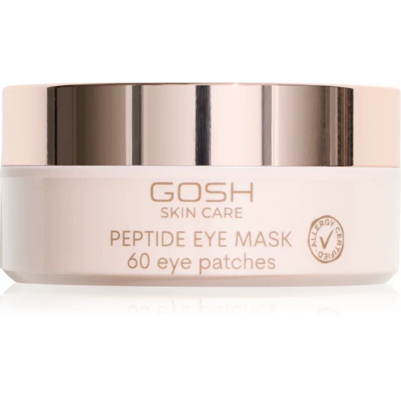 GOSH COPENHAGEN Skin Care Peptide maska za predel okoli oči 60 kos