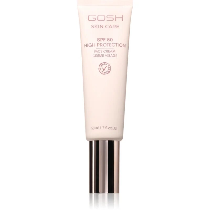 GOSH COPENHAGEN Skin Care SPF50 zaščitna krema za suho in občutljivo kožo SPF 50 50 ml