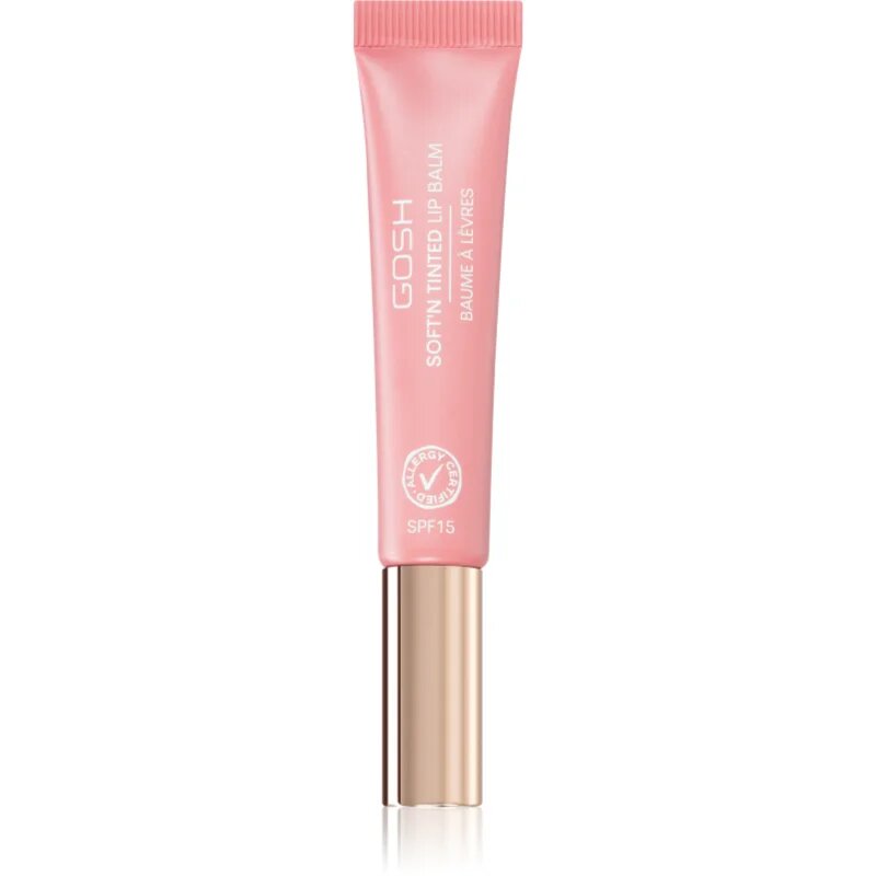 GOSH COPENHAGEN Soft`n Tinted balzam za ustnice za toniranje SPF 15 odtenek 001 Nude 8 ml