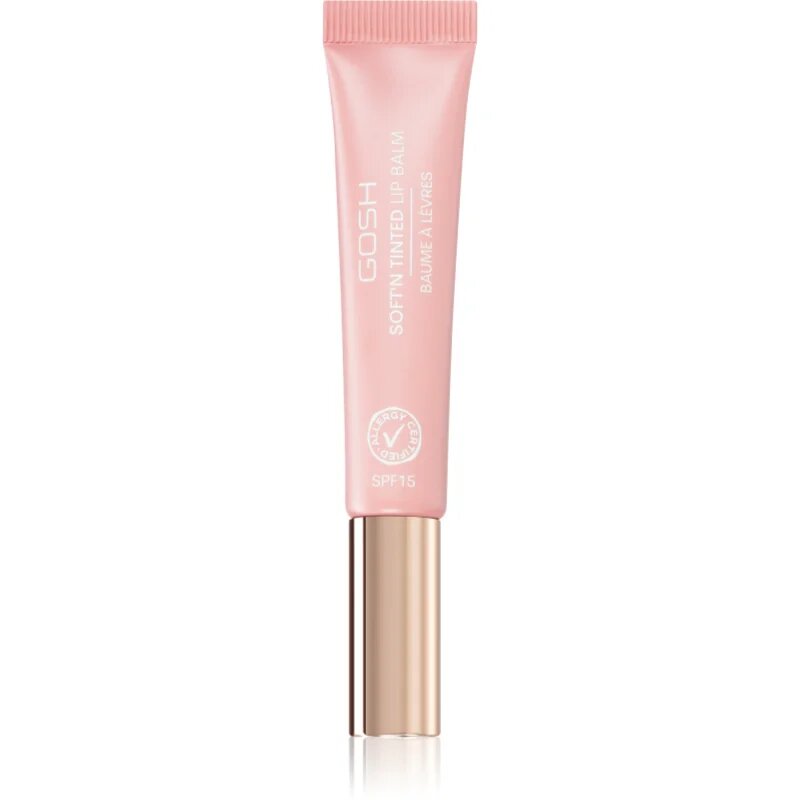 GOSH COPENHAGEN Soft`n Tinted balzam za ustnice za toniranje SPF 15 odtenek 003 Rose 8 ml