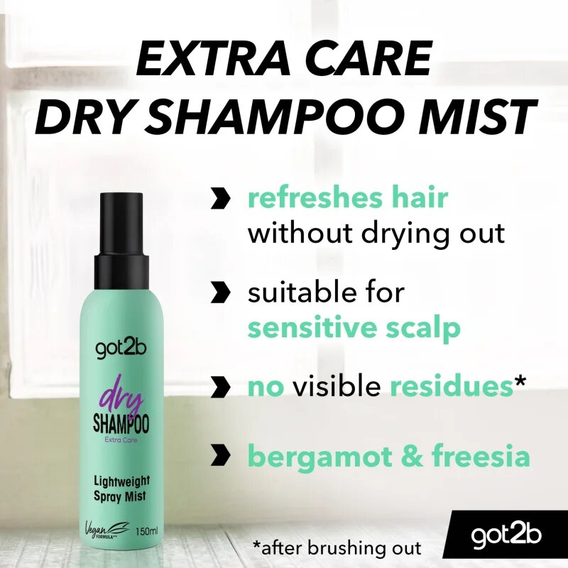got2b Fresh it Up Extra Care blag suhi šampon dišave Bergamot & Freesia 150 ml