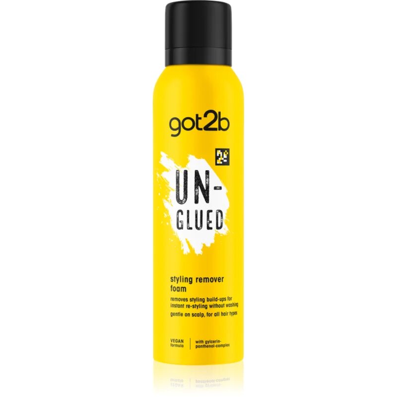 got2b Un-glued Styling Remover Foam čistilna pena za lase 150 ml