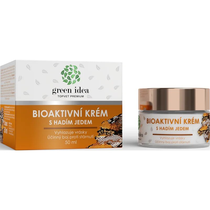 Green Idea Bioactive Cream with Snake Venom nega za glajenje in učvrstitev 50 ml