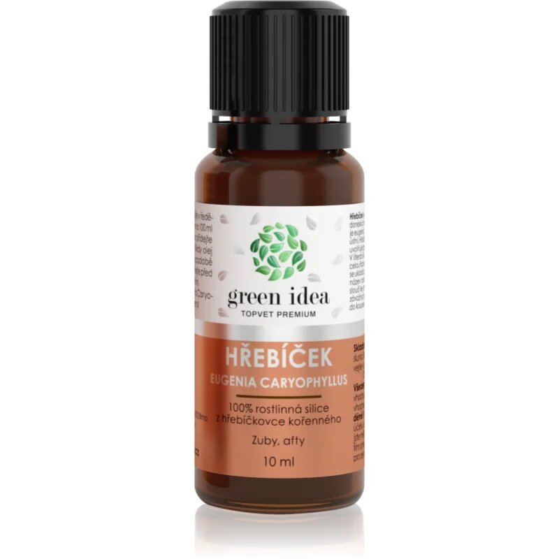 Green Idea Hřebíček 100% eterično olje klinčkov 10 ml