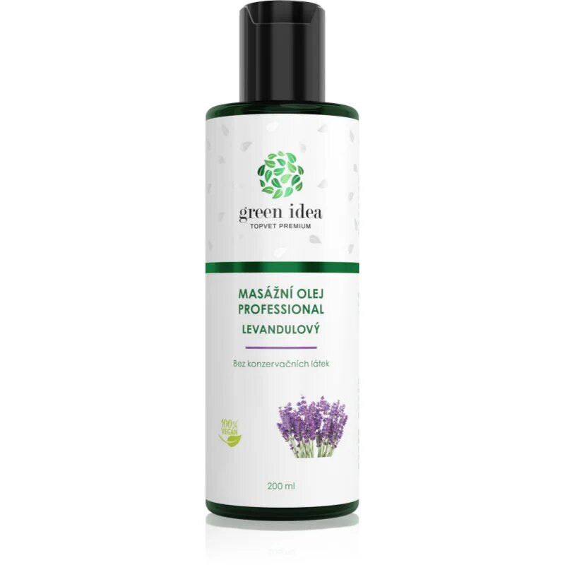 Green Idea Massage oil Lavender masažno olje 200 ml