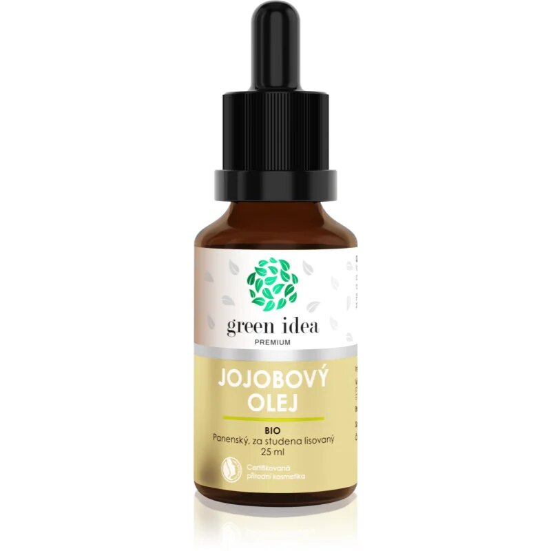 Green Idea Organic jojoba oil bio jojobino olje hladno stiskan 25 ml
