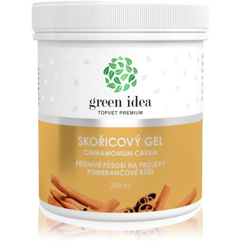 Green Idea Skořicový gel masažni gel 250 ml