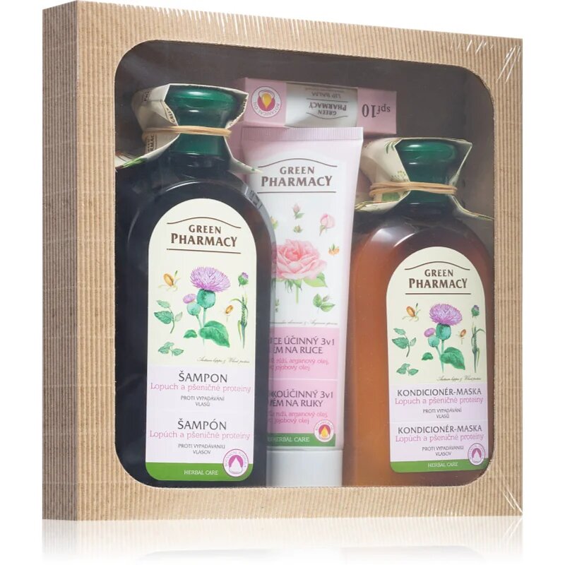 Green Pharmacy Anti Hair Loss darilni set