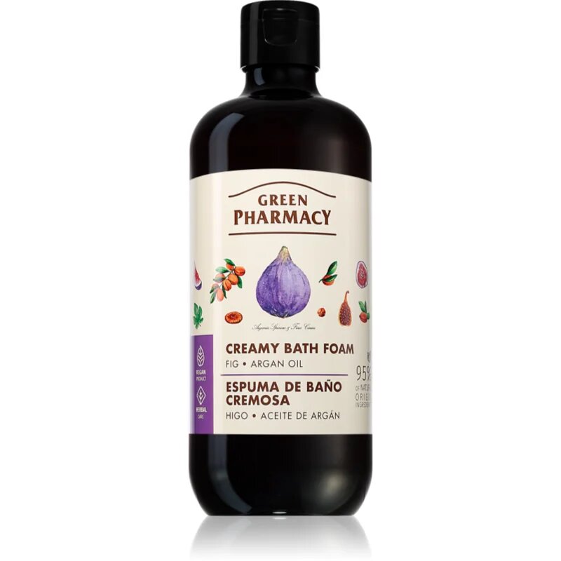 Green Pharmacy Argan Bath Foam kremasta pena za kopel z arganovim oljem 500 ml
