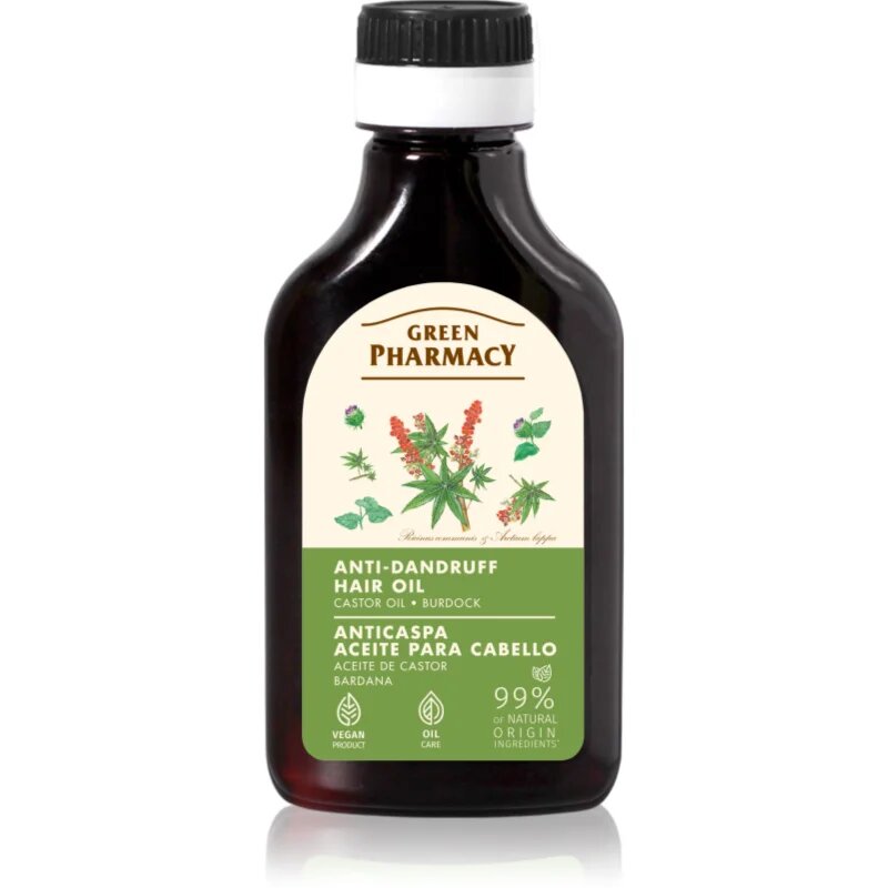 Green Pharmacy Burdock Oil Hair Oil oljna nega proti prhljaju 100 ml