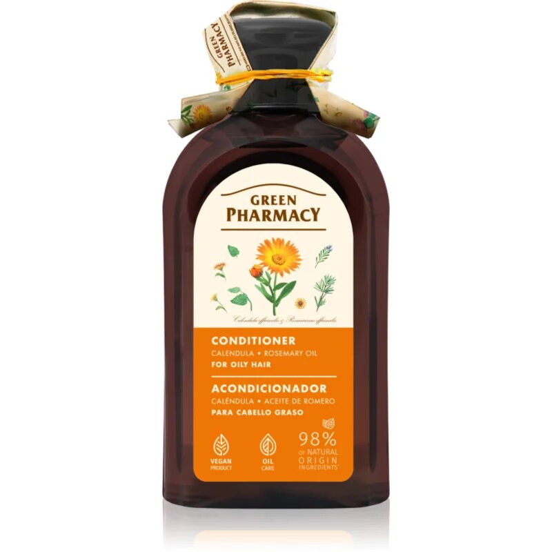 Green Pharmacy Calendula & Rosemary Conditioner balzam za mastne lase 300 ml