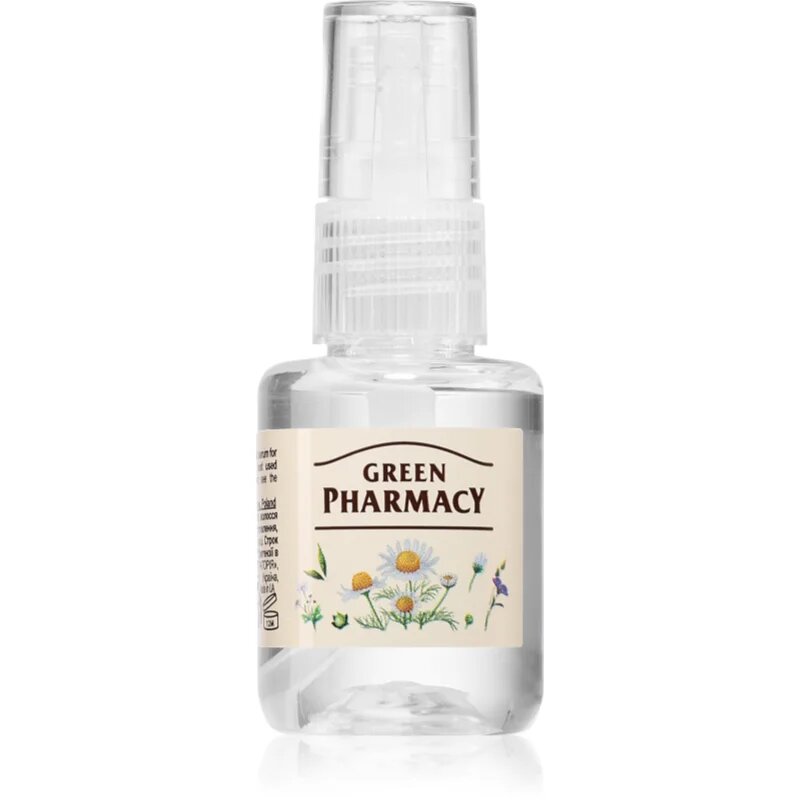 Green Pharmacy Chamomile & Linseed Oil Liquid silk serum serum za barvane lase 30 ml