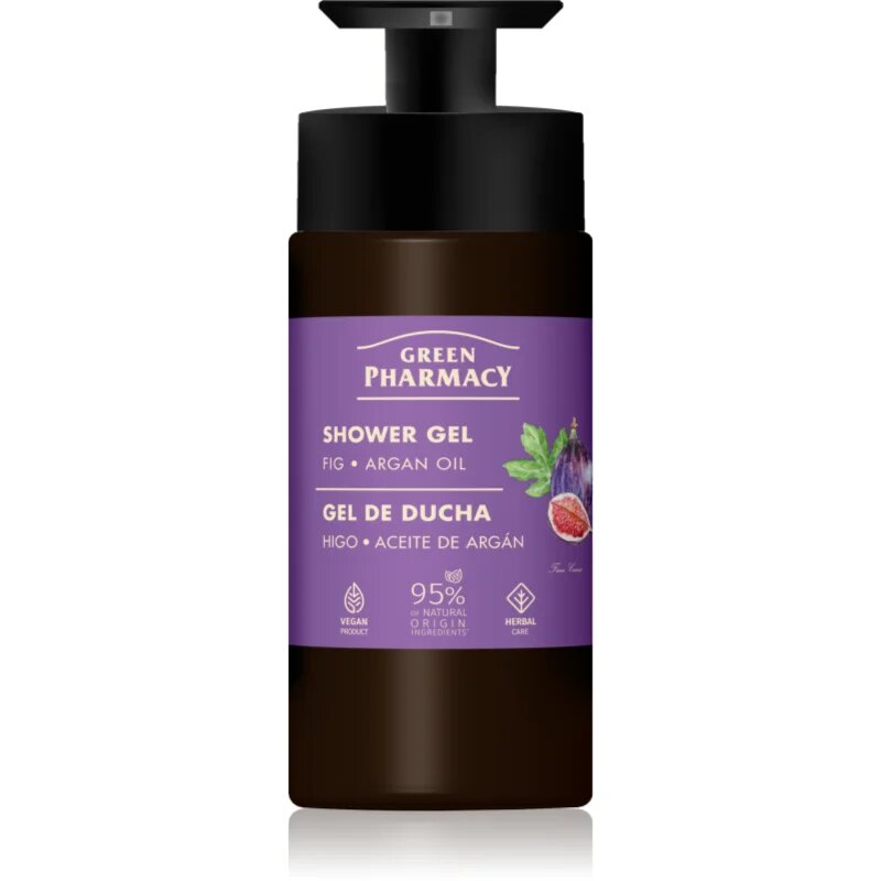 Green Pharmacy Fig & Argan Oil gel za prhanje 739 ml
