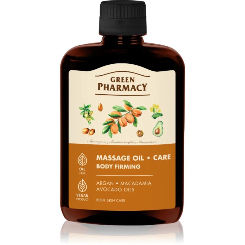 Green Pharmacy Firming Massage Oil masažno olje 200 ml