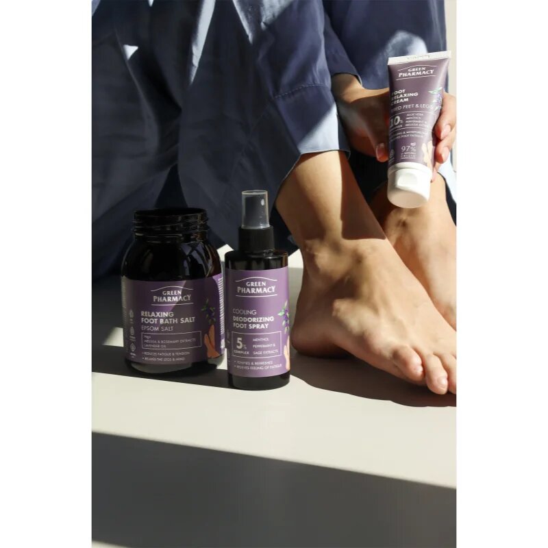 Green Pharmacy Foot Care Cooling Deodorizing Foot Spray dezodorant za stopala 150 ml