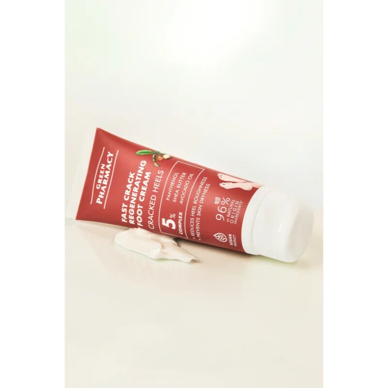 Green Pharmacy Foot Care Regenrating Fast Crack Foot Cream regeneracijska krema za razpokane noge 75 ml