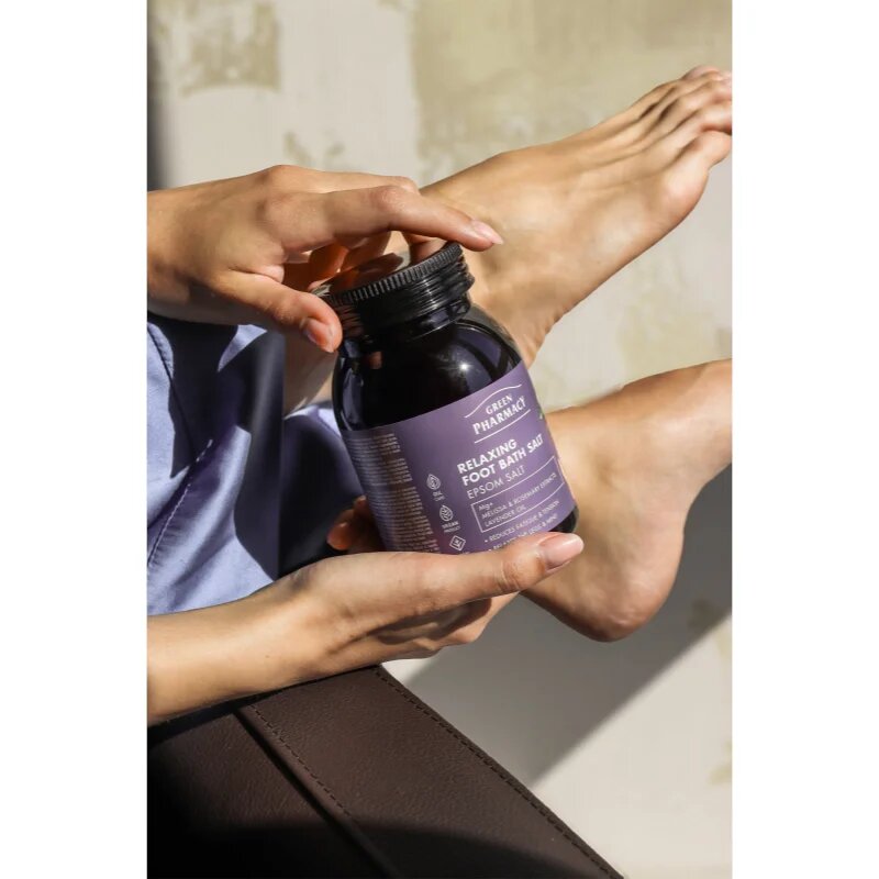 Green Pharmacy Foot Care Relaxing Foot Bath Salt relaksacijska sol za kopel za noge 400 g