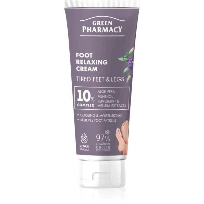 Green Pharmacy Foot Care Relaxing Foot Cream relaksacijska krema za noge 75 ml