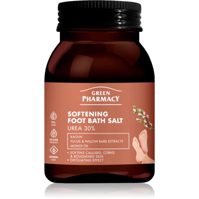 Green Pharmacy Foot Care Softening Foot Bath Salt sol za kopel za noge 400 ml