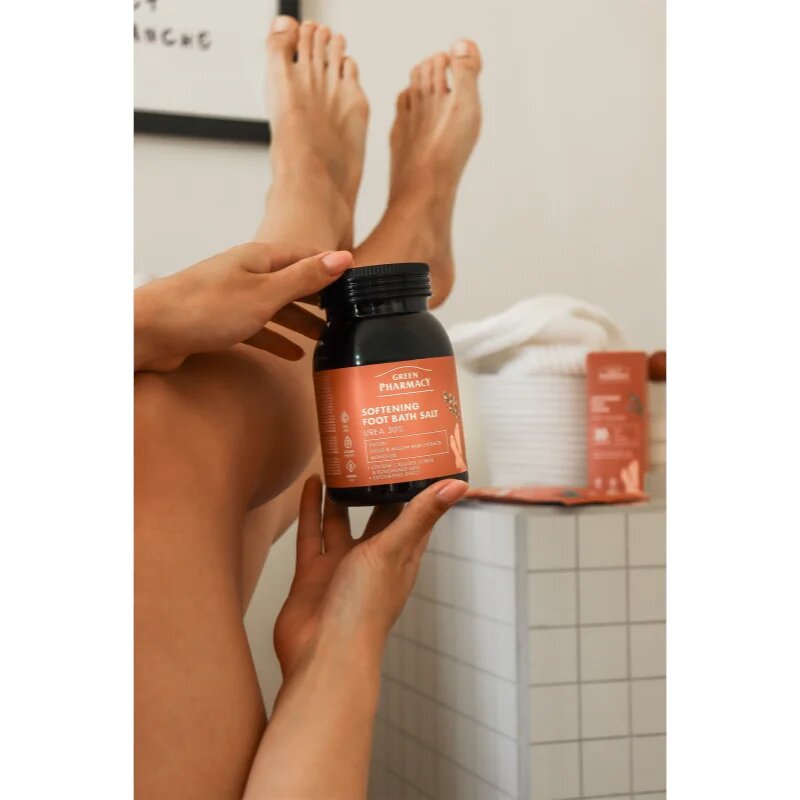 Green Pharmacy Foot Care Softening Foot Bath Salt sol za kopel za noge 400 ml