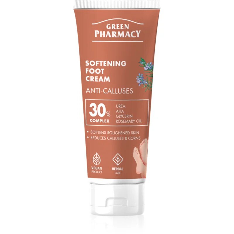 Green Pharmacy Foot Care Softening Foot Cream mehčalna krema za noge 75 ml