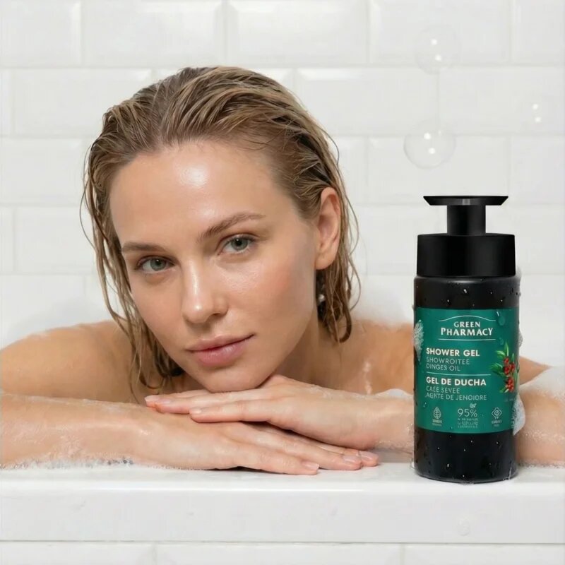 Green Pharmacy Green Coffee & Ginger Oil gel za prhanje 739 ml