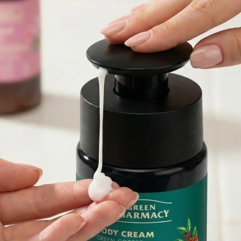 Green Pharmacy Green Coffee & Ginger Oil krema za telo 739 ml