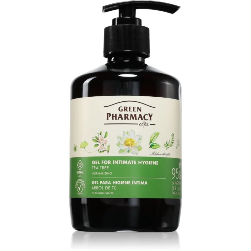 Green Pharmacy Marigold & Tea Tree Gel for Intimate Hygiene gel za intimno higieno 370 ml