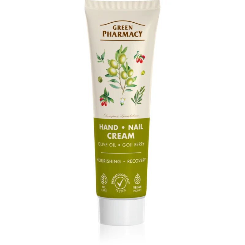 Green Pharmacy Olive & Goji Berry Hand & Nail Cream krema za roke 100 ml