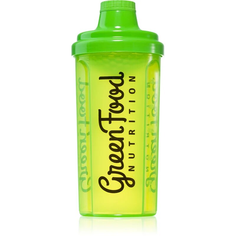 GreenFood Nutrition Shaker športni shaker Transparent Green 1 kos