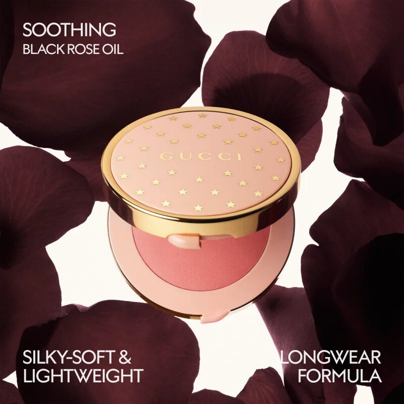 Gucci Beauty Blush De Beauté rdečilo v prahu odtenek 08 Soft Rose 5.5 g
