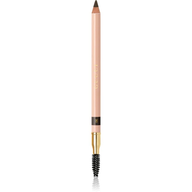 Gucci Beauty Crayon Définition Sourcils svinčnik za obrvi s krtačko odtenek 06 Ebony 1.19 g