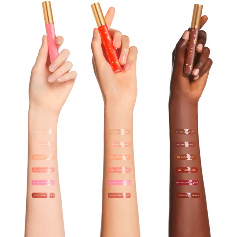 Gucci Beauty Gloss à Lèvres sijaj za ustnice za večji volumen odtenek 219 Bertha Pink 6.5 ml