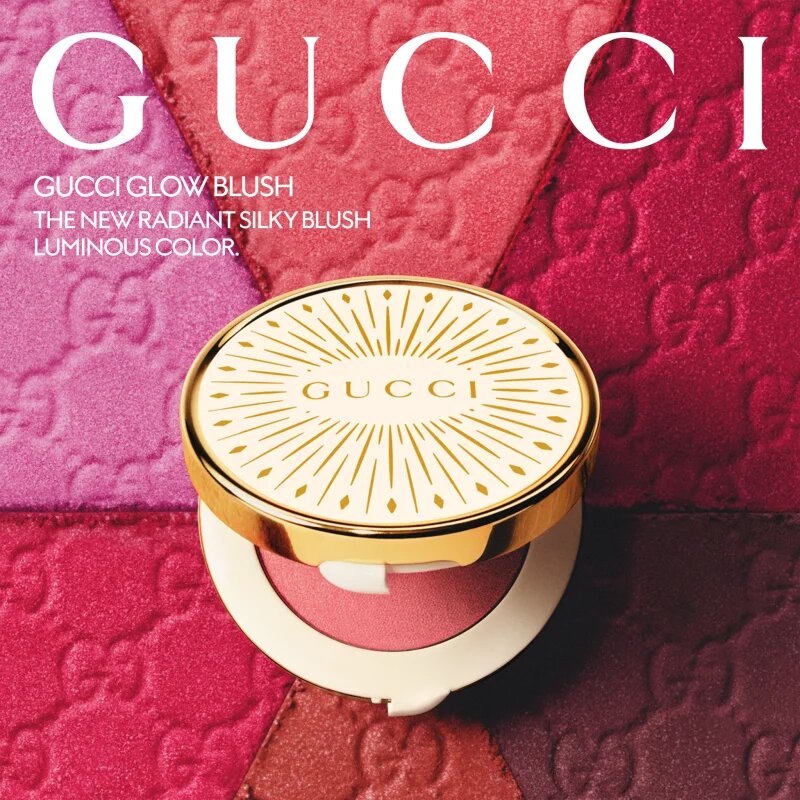 Gucci Beauty Glow Blush kompaktno rdečilo odtenek 01 Arctic Rose 5.5 g