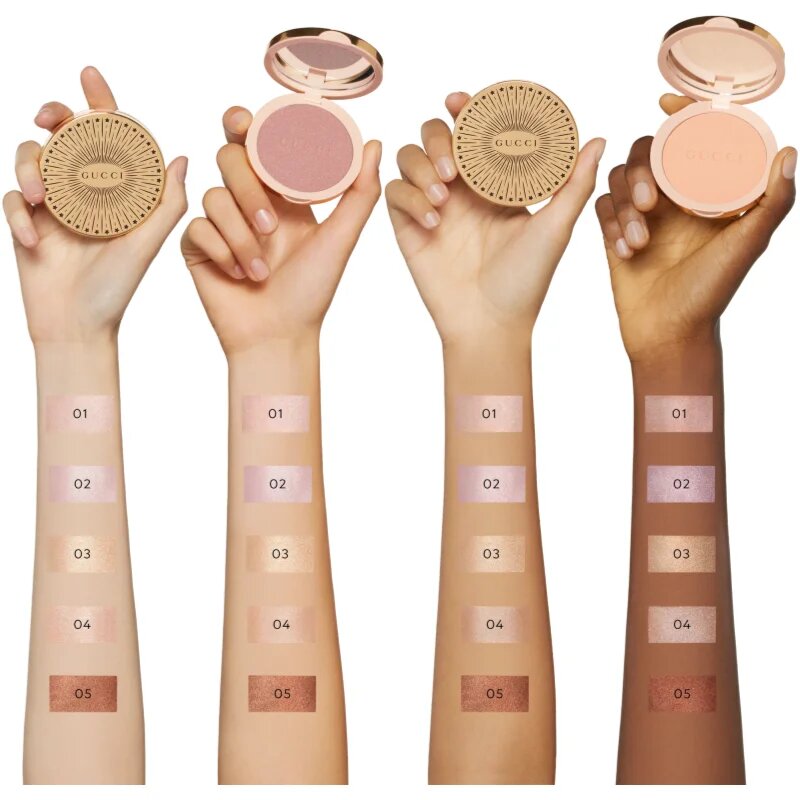 Gucci Beauty Glow osvetljevalec odtenek 02 Frosted Lilac 10 g