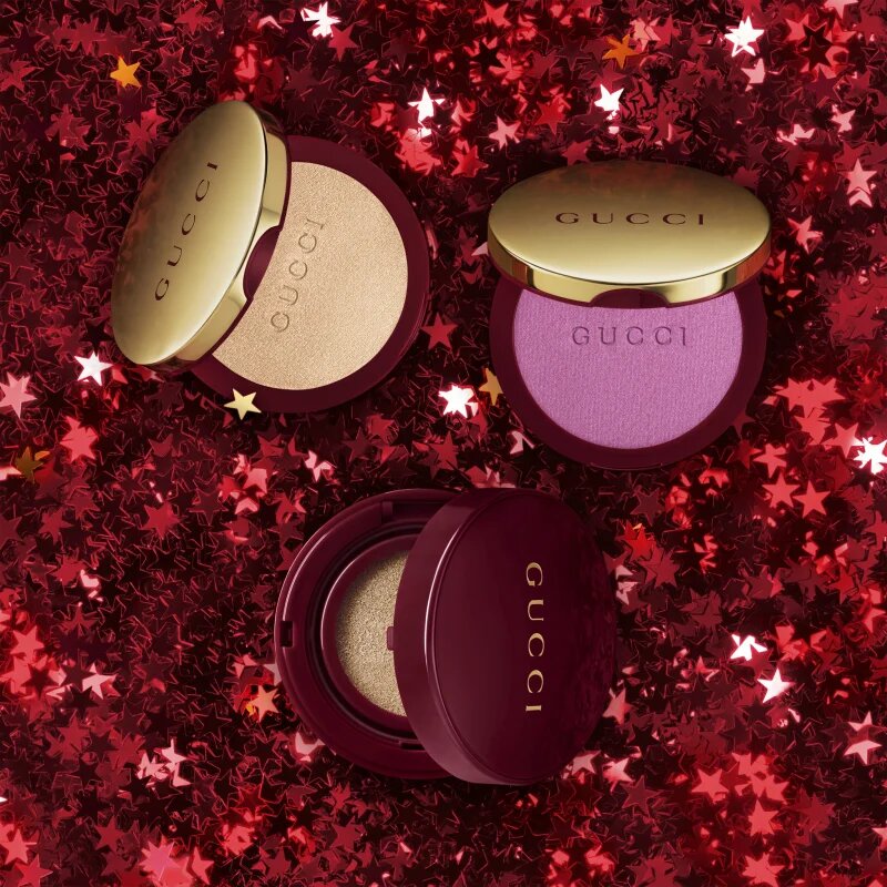 Gucci Beauty Holiday Glow Highlighter osvetljevalec odtenek 03 Warm Gold 10 g