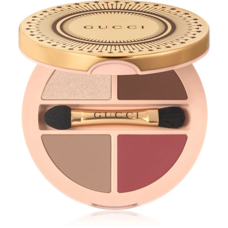 Gucci Beauty Palette de Beauté Quatuor večnamensko ličilo za oči ustnice in obraz odtenek 01 Summerina Brown 6.1 g