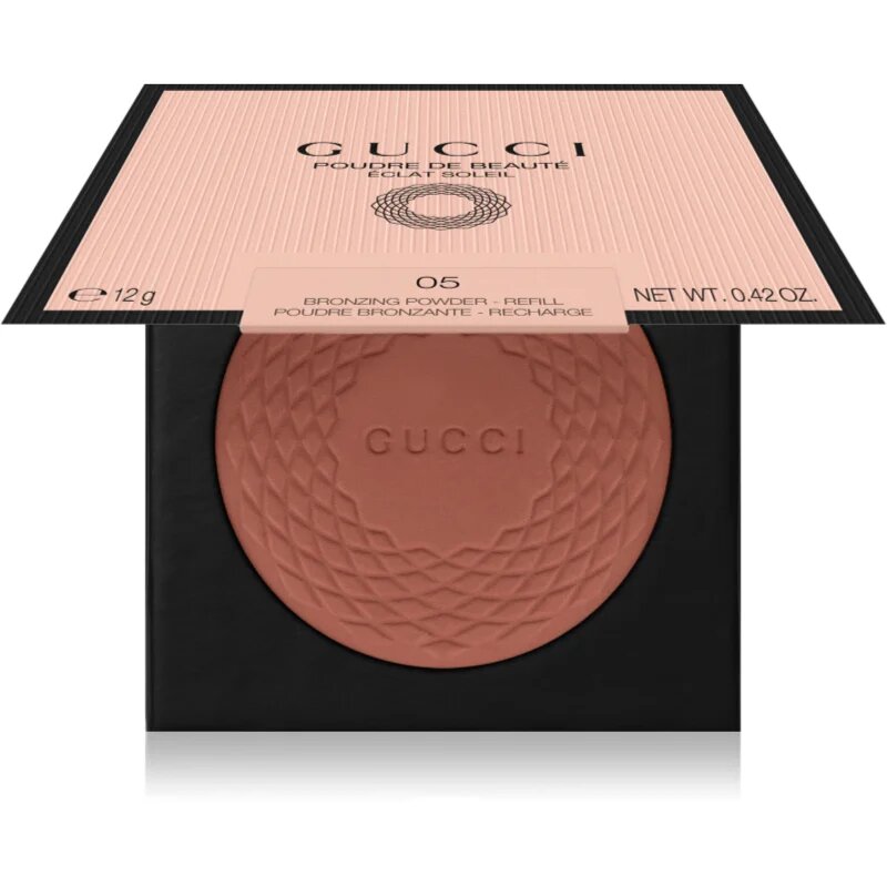 Gucci Beauty Poudre De Beauté Éclat Soleil Powder bronzer nadomestno polnilo odtenek 05 12 g