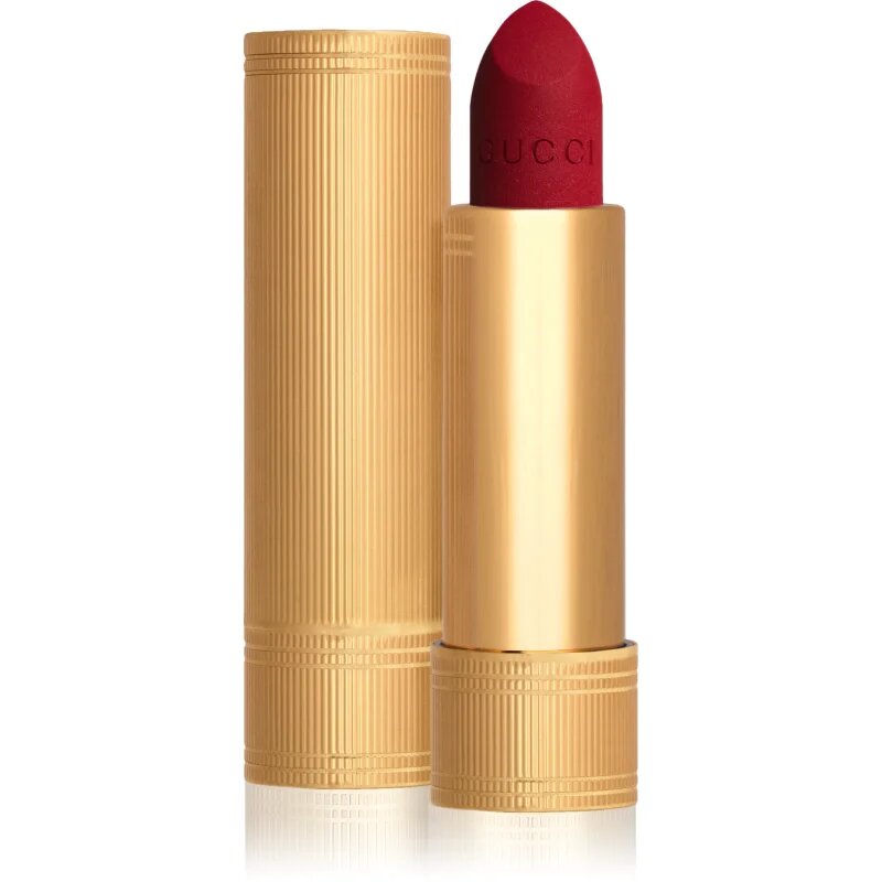 Gucci Beauty Rouge à Lèvres Matte Lipstick matirajoča šminka odtenek 502 Eadie Scarlet 3.5 g